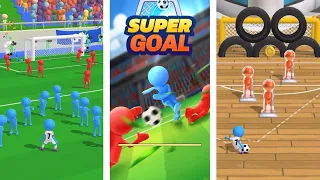 Super Goal Soccer Stickman Levels 1-20 Gameplay