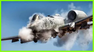 A 10 Warthog Gatling Gun Low flying Strafing Run – Cockpit ad military source