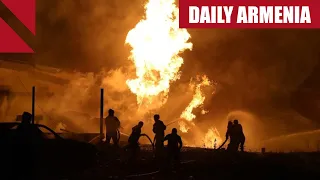 Seven injured in massive gas explosion outside Yerevan