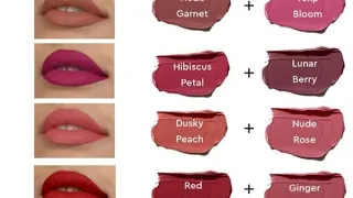 Makeup hacks🥰💄Lipstick Shades💞😍/Lipstick Shades for Indian skin tone#lipstick #redlipstick#lips