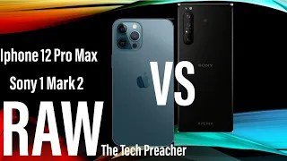 Apple iPhone 12 Pro Max ProRAW Vs Sony 1ii Raw Camera Review | FULL DETAILS & Footage |