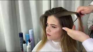 Майстер-клас «Exra wolume hairstyle - топова укладка волосся сучасної жінки». Частина 1