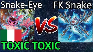 Snake-Eye Vs Fire King Snake-Eye TOXIC DB Match Yu-Gi-Oh!