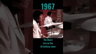 The Doors live on the Ed Sullivan show in 1967 light my fire #rockandroll #thedoors