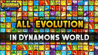 All evolution in dynamons World