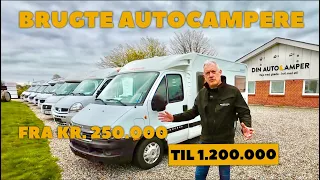 DinAutocamper - brugte autocampere fra kr. 250.000 - kr. 1.200.000 (Reklame)