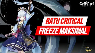 PENGUASA CRITICAL! Build Lengkap Ayaka Talent Weapon Artifact Team Constellation - Meppostore.id