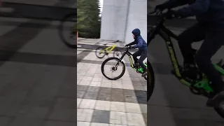 Urban Downhill в 11 лет