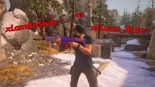 Uncharted 4 / ranked KotH vs xFLame_StyLe--, Badmann05