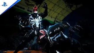 Marvel's Spider-Man 2 NG+ Peter's Maguire Venom vs Harry's Venom, What If? Full Battle