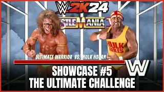 WWE 2K24 Showcase WrestleMania VI The Ultimate Challenge (Ultimate Warrior vs Hulk Hogan)