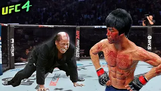 Bruce Lee vs. Hustle Frog (EA sports UFC 4)