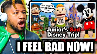 SML Movie: Junior's Sad Disney Trip! (REACTION)