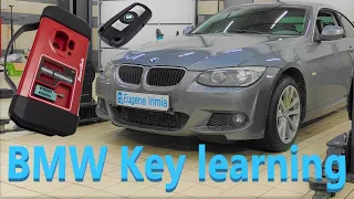 BMW 3 E92 2012 - Программируем ключ, Launch SmartSafe