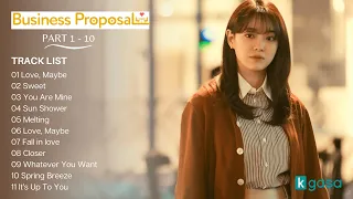 [FULL Part 1 - 10] A Business Proposal OST  | 사내맞선 OST + Special Track