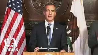 L.A. coronavirus update: Mayor Garcetti announces changes to L.A.'s parking and police force