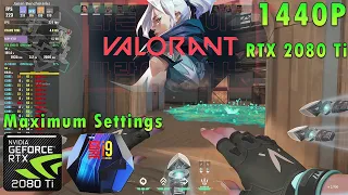 VALORANT 1440p | Max Settings | RTX 2080 Ti | i9 9900K 5GHz