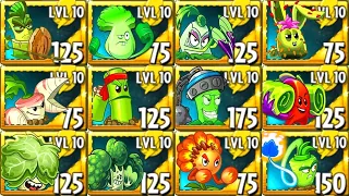 PvZ2 - Tournament for Meele Plants only - Which Plant is the Best ?