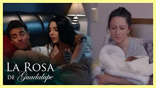 Abel está con otra mientras su esposa tiene a su bebé | La rosa de Guadalupe 1/4 | Un vacío de amor