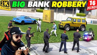 ROBBING THE BANK in GTA-5 Grand RP | Live Multiplayer Gameplay | GTA 5