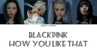 BLACKPINK - How you like that кириллизация