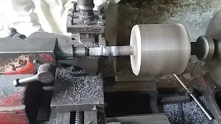 Trimming and Repairing of old Electric Armature on a Lathe