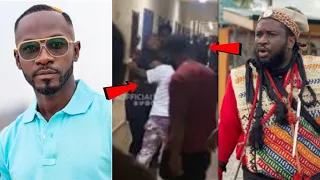 Ajagurajah was caught given høt døggy to Okyeame's Kwame baby mama as Okyeame K.  angr!ly sprks