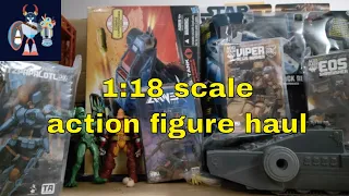 A great 1:18 scale action figure toy haul - GI. Joe, Acid Rain World, Pulp Fiction, Annex 2179+