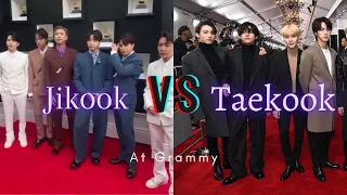 jikook and Taekook wore the same outfit || Who looks like a couple here?