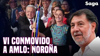 NOROÑA, Monreal y políticos REACCIONAN a la entrega del BASTÓN DE MANDO de AMLO a SHEINBAUM