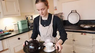 I followed a Scullery Maid Morning Routine *Victorian*