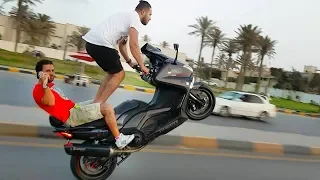 Wheelie Tmax 530 2018 (HD)