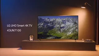 รับชมความบันเทิงแบบคุ้มค่า - LG UHD TV (43UN7100)TH