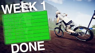 Week 1 Done | Nothing To Rainbow Lux Bike Episode 2 | Descenders