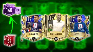 Road to 140 Overall Squad Upgrade begins! FIFA MOBILE