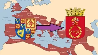 EU4 Timelapse: England to the Roman Empire - Mare Nostrum Achievement