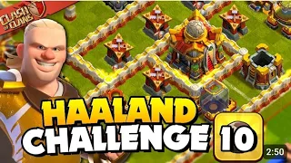 Easily 3 Star Trophy Match - Haaland Challenge #10 (Clash of Clans) #coc #gameplay