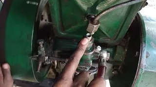 Fuel timing setting of single cylinder engine