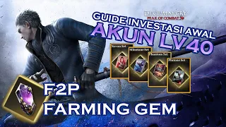 Tips n Trick Memperkuat Hunter & farming gem | DMC: Peak of Combat ( Asia )