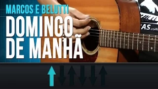 Marcos e Belutti - Domingo de Manhã (como tocar - aula de violão)