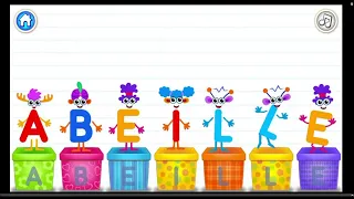 Apprendre l'alphabet en français - Apprendre les lettres - Apprendre en s'amusant - Jeu ludique