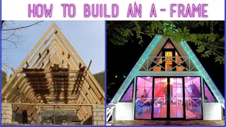 Incredible A-Frame House Construction Step by Step / By@LankHome