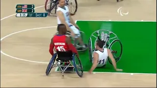Wheelchair Basketball Ankle Breaker Compilation