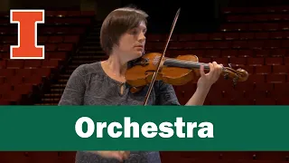 Professor Megan Freivogel McDonough - ILMEA Violin - Sym. No. 4, Mvt 3 - BRAHMS