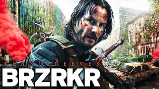 BRZRKR Teaser (2024) With Keanu Reeves & Jason Statham