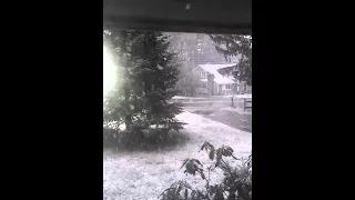 April 3 2016 snowstorm...giant snowflakes