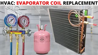 HVAC: Evaporator Coil Installation/Replacement (Brazing Copper) How To Install An Evaporator Coil