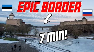 From Russia To European Union, Crossing the Border in 7 min