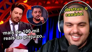 CONVIDADOS Q O DANILO GENTILI SE ARREPENDEU DE CHAMAR PRO THE NOITE - Maicon React