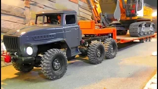 URAL 4320 RC SPECIAL! NEW POWER ENGINES FOR THE URAL TRUCK! HEAVY LOAD FOR THIS SECIAL VEHICLE